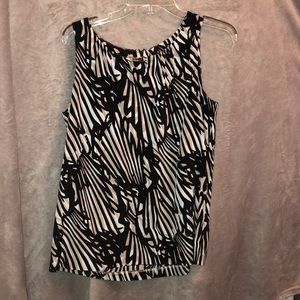 Dana Buchanan tank and black blousy tank